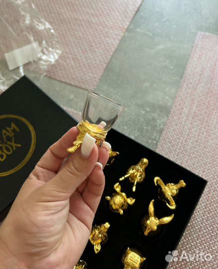 Набор рюмок подарочный 12 штук перевёртыши