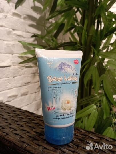 Гель-скраб для лица kokliang с экстрактом лотоса