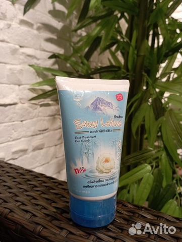 Гель-скраб для лица kokliang с экстрактом лотоса