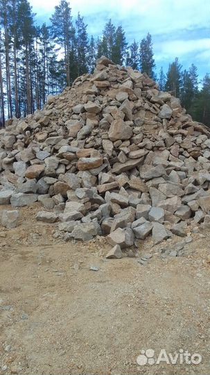 Скала взрывная и скальный грунт с доставкой