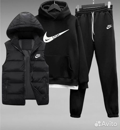 Спортивный костюм с жилетом