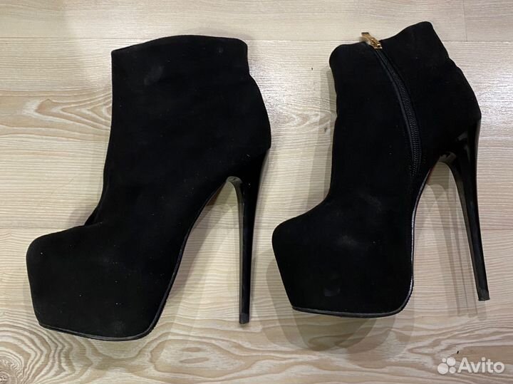 Ботильоны женские на каблуке 38