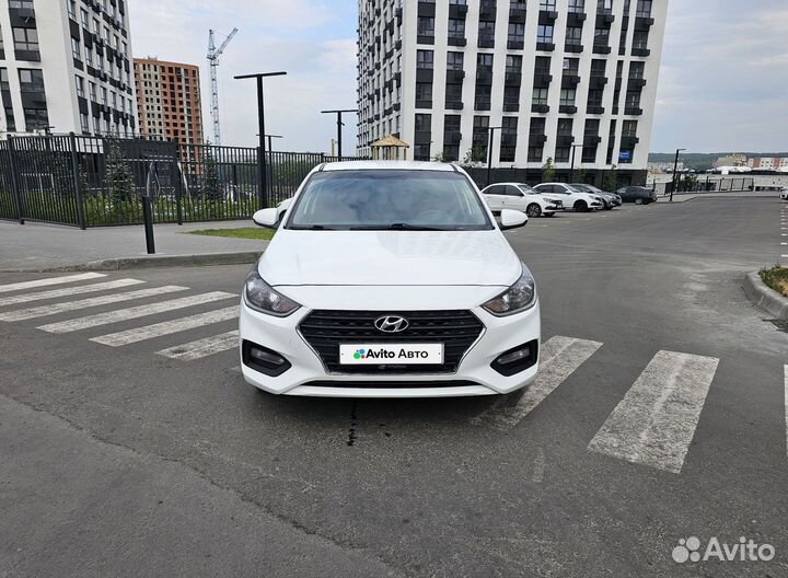 Hyundai Solaris 1.6 МТ, 2019, 102 000 км