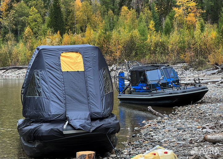 Аэролодка с расходом 0,6 литра на 1 км