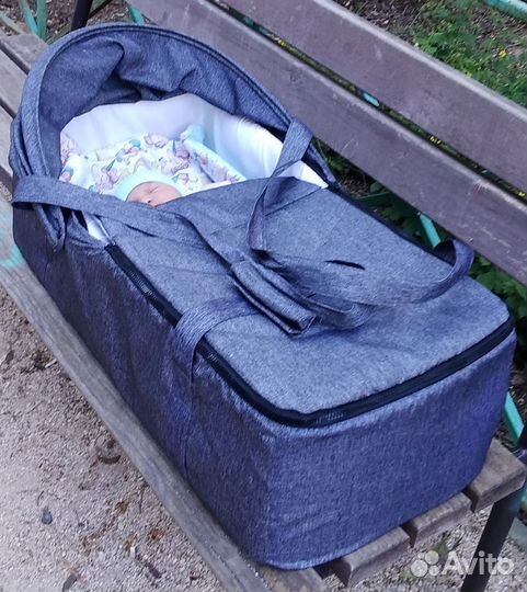 Коляска прогулочная от рождения 2в1 с переноской