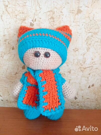 Малыш Йо йо вязаная кукла