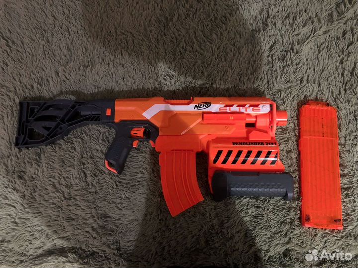 Nerf elite demolisher 2 in 1