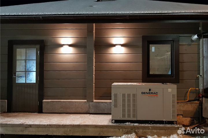 Установка генератора