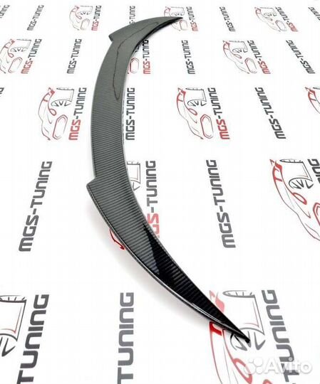 Спойлер на BMW 8 серия G14 V-style карбон