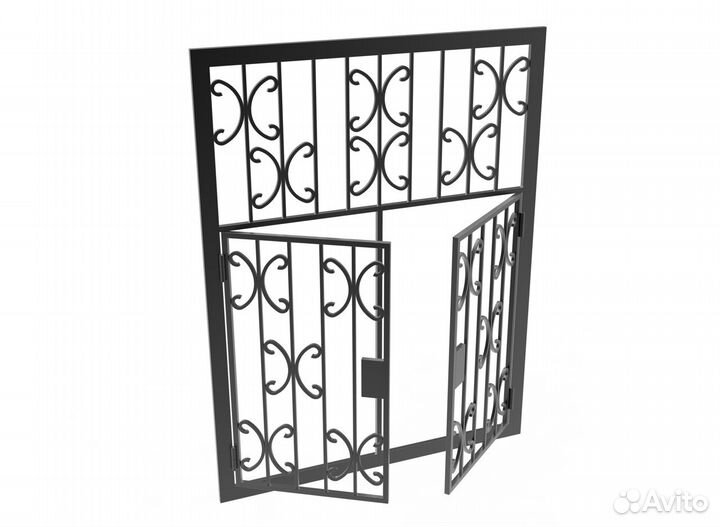 Решетки на окна и балкны