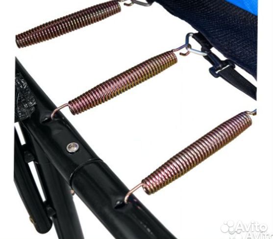 Батут DFC kengoo II 12ft сетка, лестница, (366см)