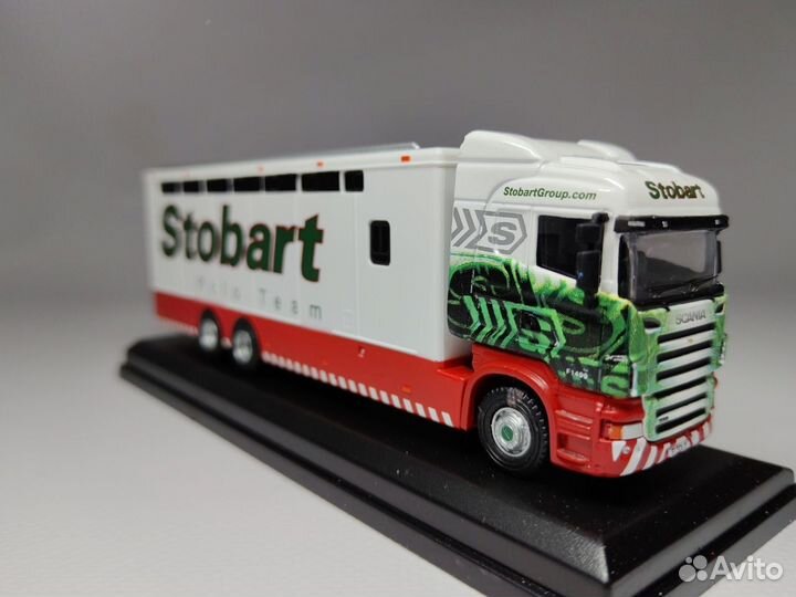 Коллекционная модель автомобиля scania 1:76