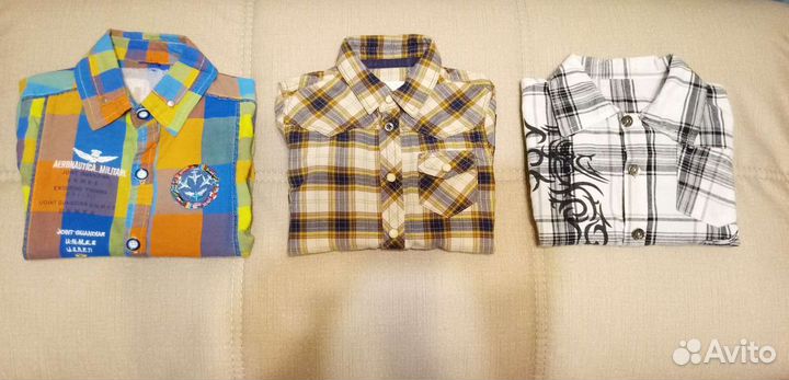 Рубашки на 1-2 года