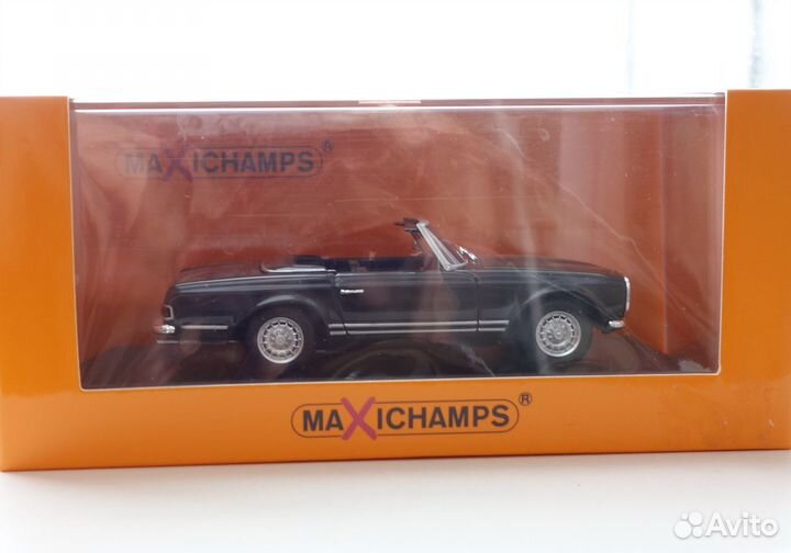 Mercedes-Benz 230SL Серый Maxichamps 1/43