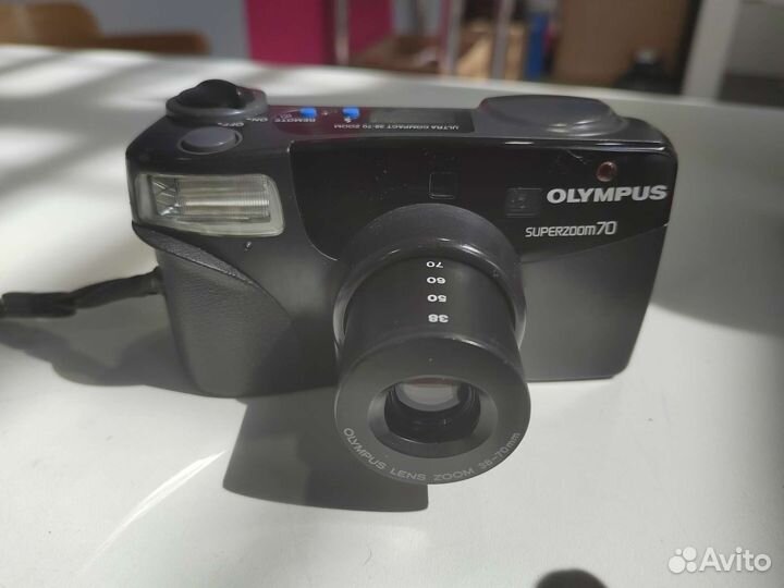 Olympus superzoom 70 пленочный фотоаппарат