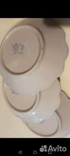 Разетки/тарелки 3шт. раритет