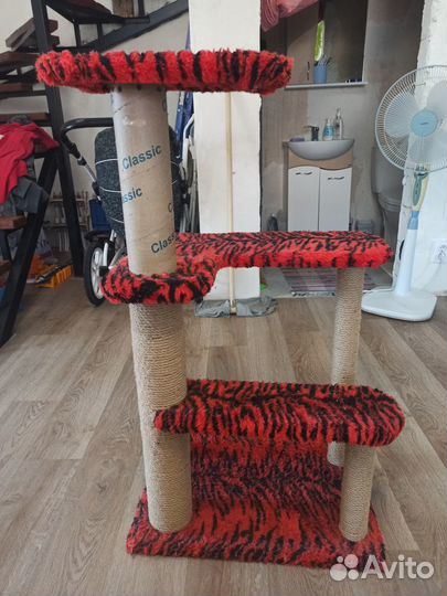 Когтеточка с полками