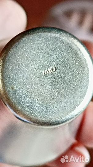 Подарочный набор рюмок из мельхиора