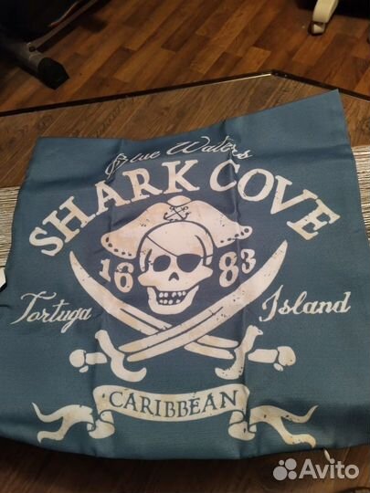 Наволочка декоративная Пиратский флаг