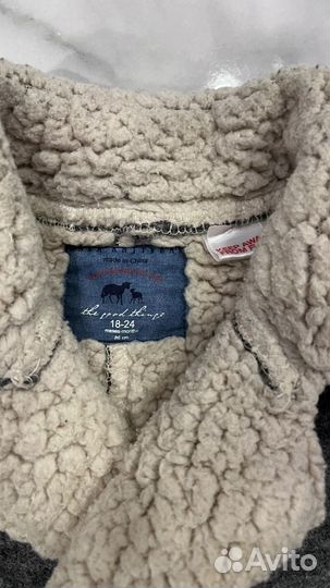 Пальто zara на мальчика 86