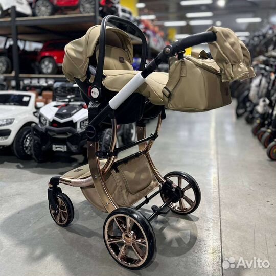 Коляска 3в1 Новая высшего качества (Шикарная)