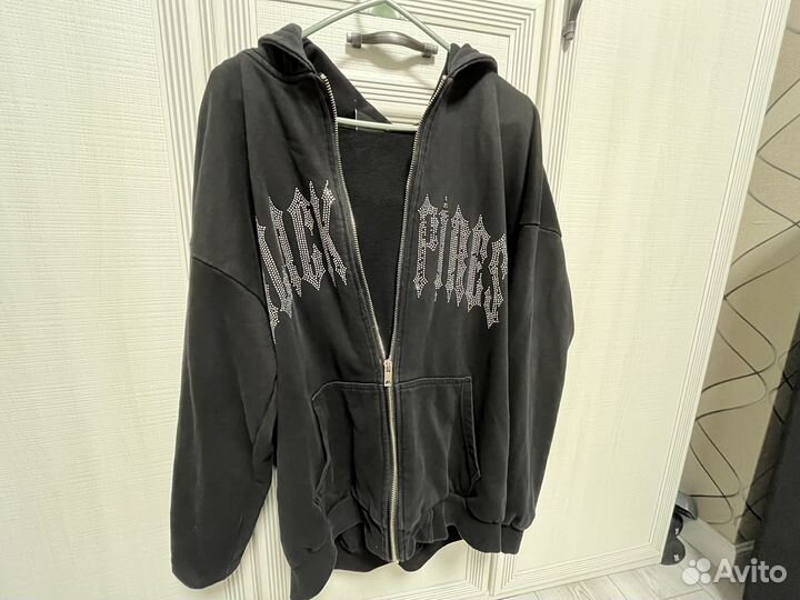 Зипка y2k со стразами