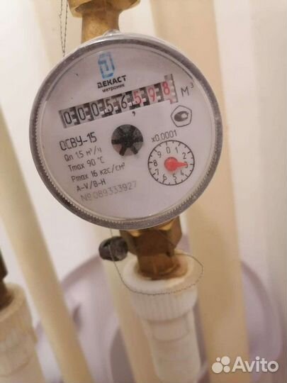 Поверка счетчиков воды,без снятия. Все районы