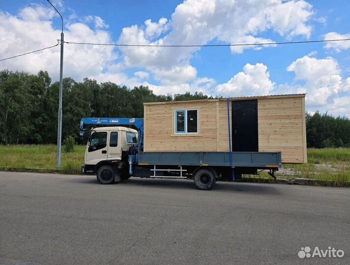 Бытовка вагончик из дерева