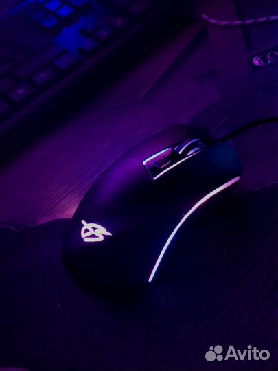 Мышь dexp hellfire GS-100