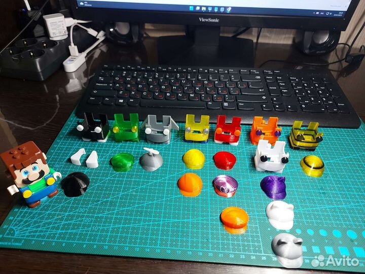 Крафтовые костюмы Лего Марио Lego Mario