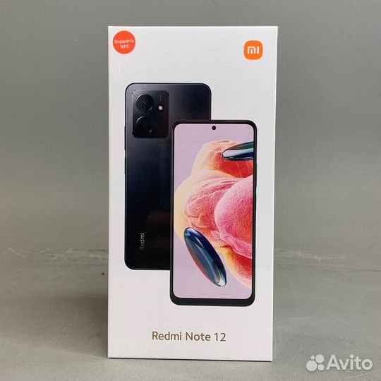 Смартфон Xiaomi Redmi Note 12 4G 8/256 гб RU синий