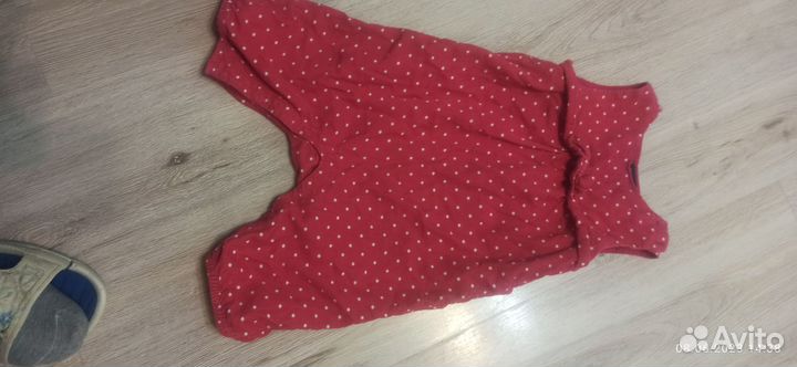 Джинсовый комбинезон