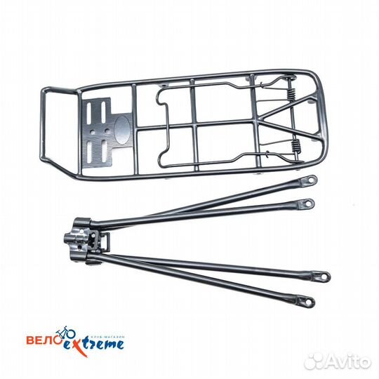 Багажник yueni YA-7J-BK alloy задний с клипсой, ре