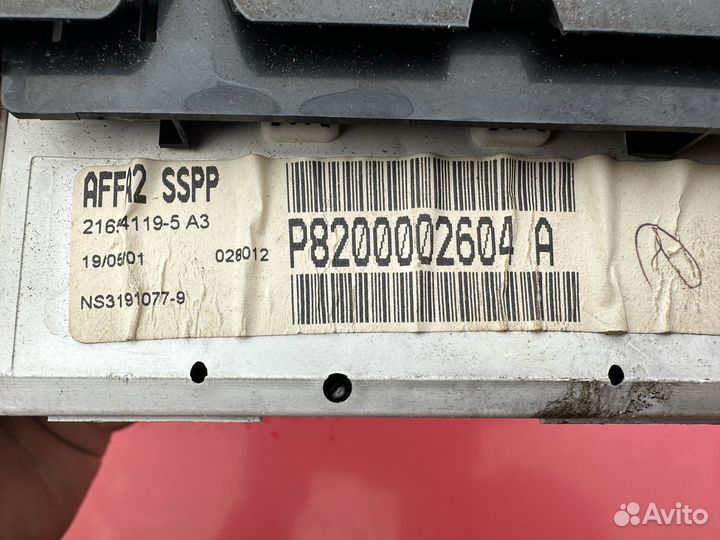 Информационный дисплей Renault