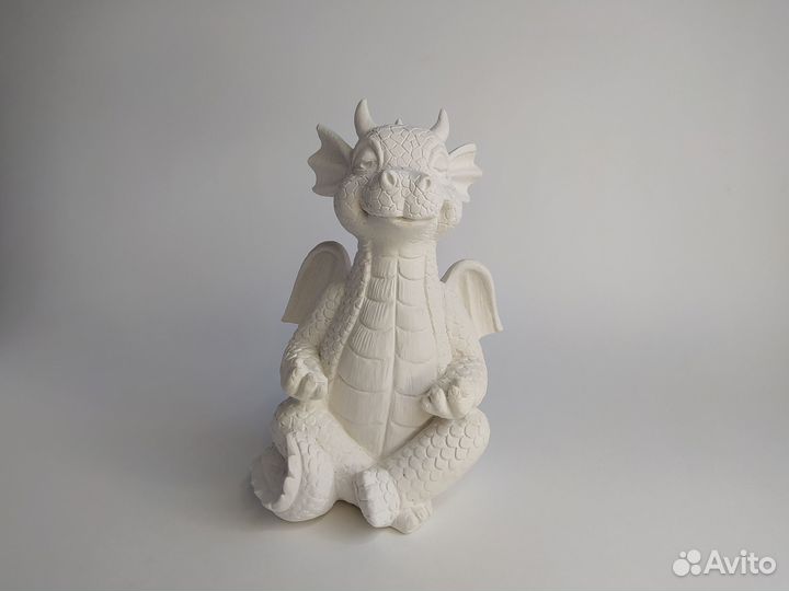 Дракон ручной работы, фигурка - символ 2024года