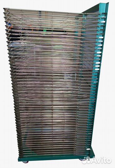 Полочная сушилка для полиграфии и шелкографии