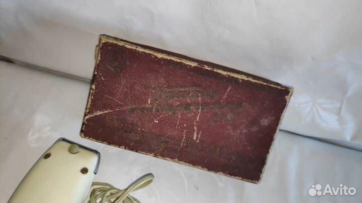 Электробритва бэ-2 ленинград 1960е годы рабочая