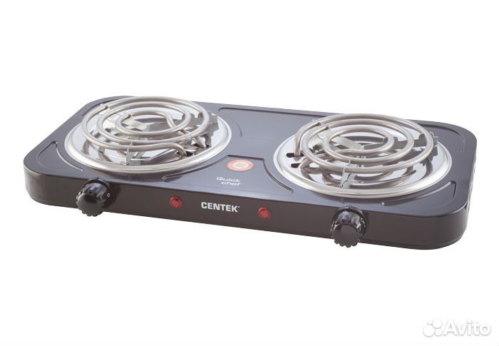 Плитка электрическая Centek CT-1509 (Black) 2 конф