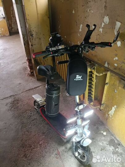 Самокат взрослый электрический бу