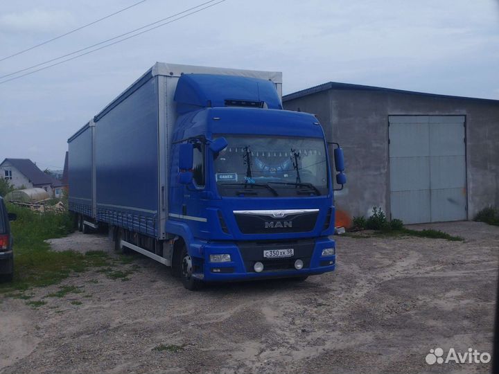 Водитель категории с е на MAN TGL сцепка