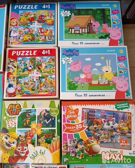 Пазлы детские