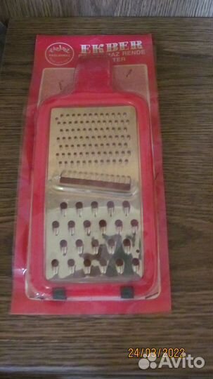 Терка с контейнером и одинарная