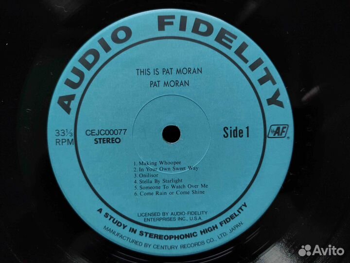 Pat Moran Trio – This Is Pat Moran Japan 1990 OBI