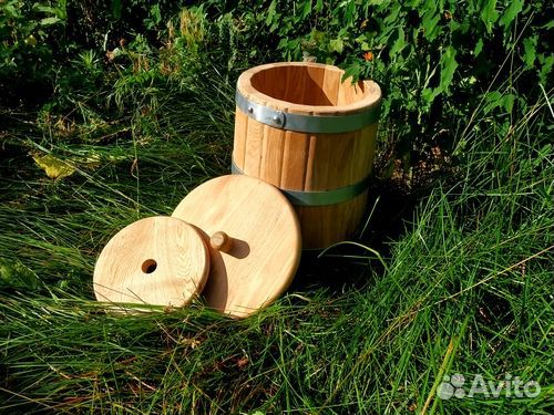 Кадка дубовая