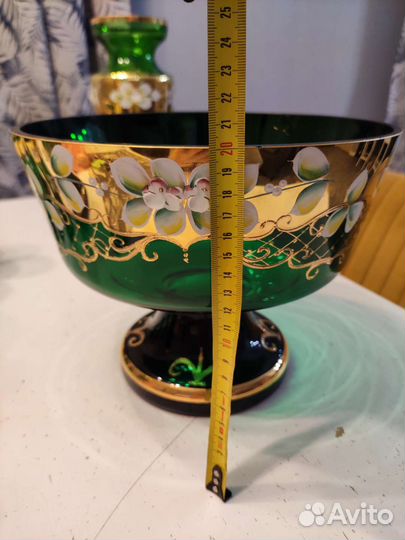 Ваза для фруктов Bohemia Изабелла