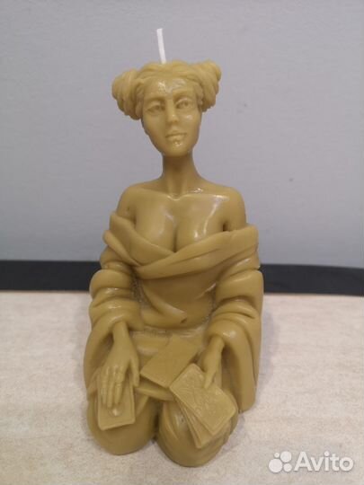 Свечи ручной работы новогодние набор