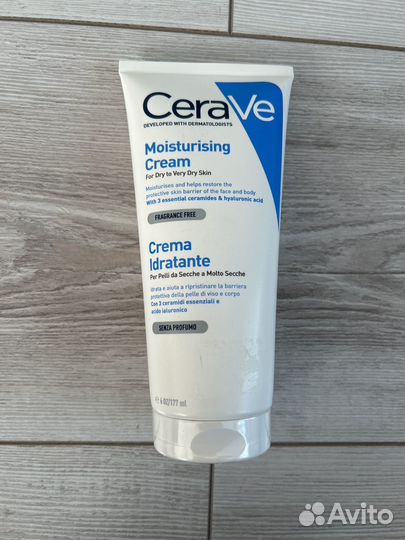 Крем увлажняющий для сухой кожи лица CeraVe