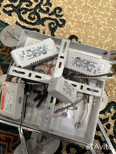 Люстра потолочная бу