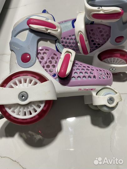 Роликовые коньки детские