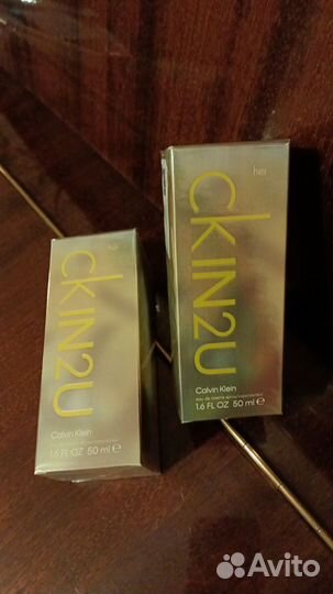 Calvin klein In2U, Туалетная вода, 50 мл